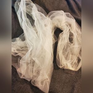 90 inch chapel wedding veil